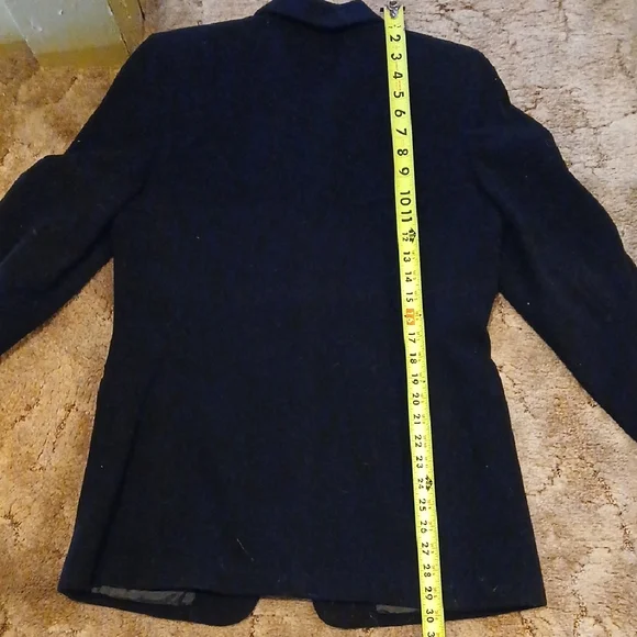 Worthington Cashmere Wool Black Blazer - Picture 5 of 8